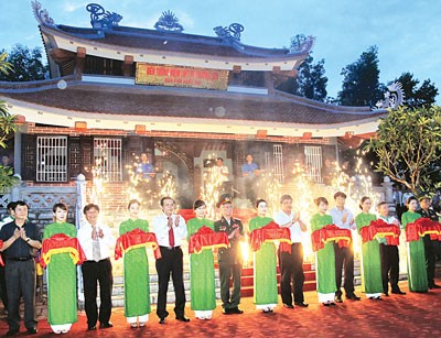 Inauguration d’un temple dédié aux soldats de Truong Son - ảnh 1